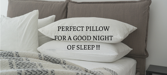 Perfect pillow for a good night of sleep !!!