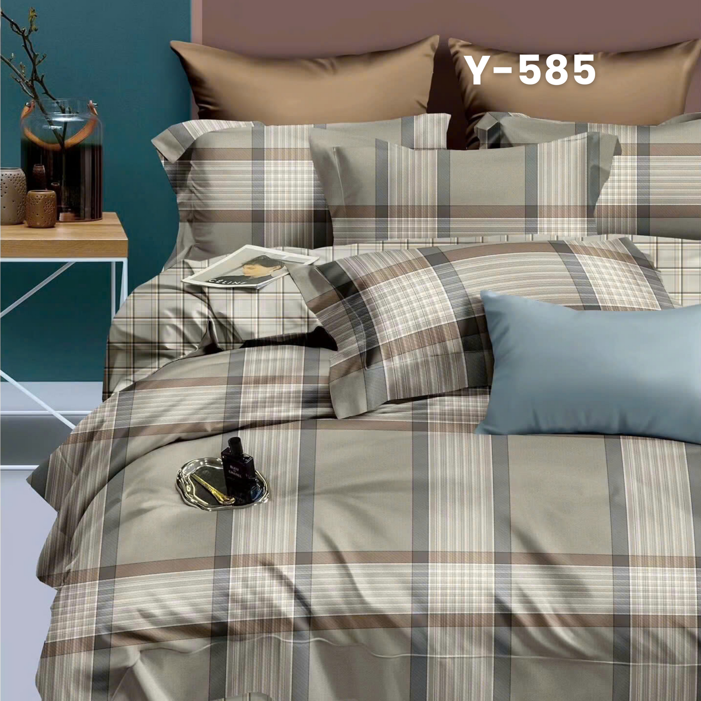 (Pre Order) Bed-in-a-bag set - Cotton-Silk T200