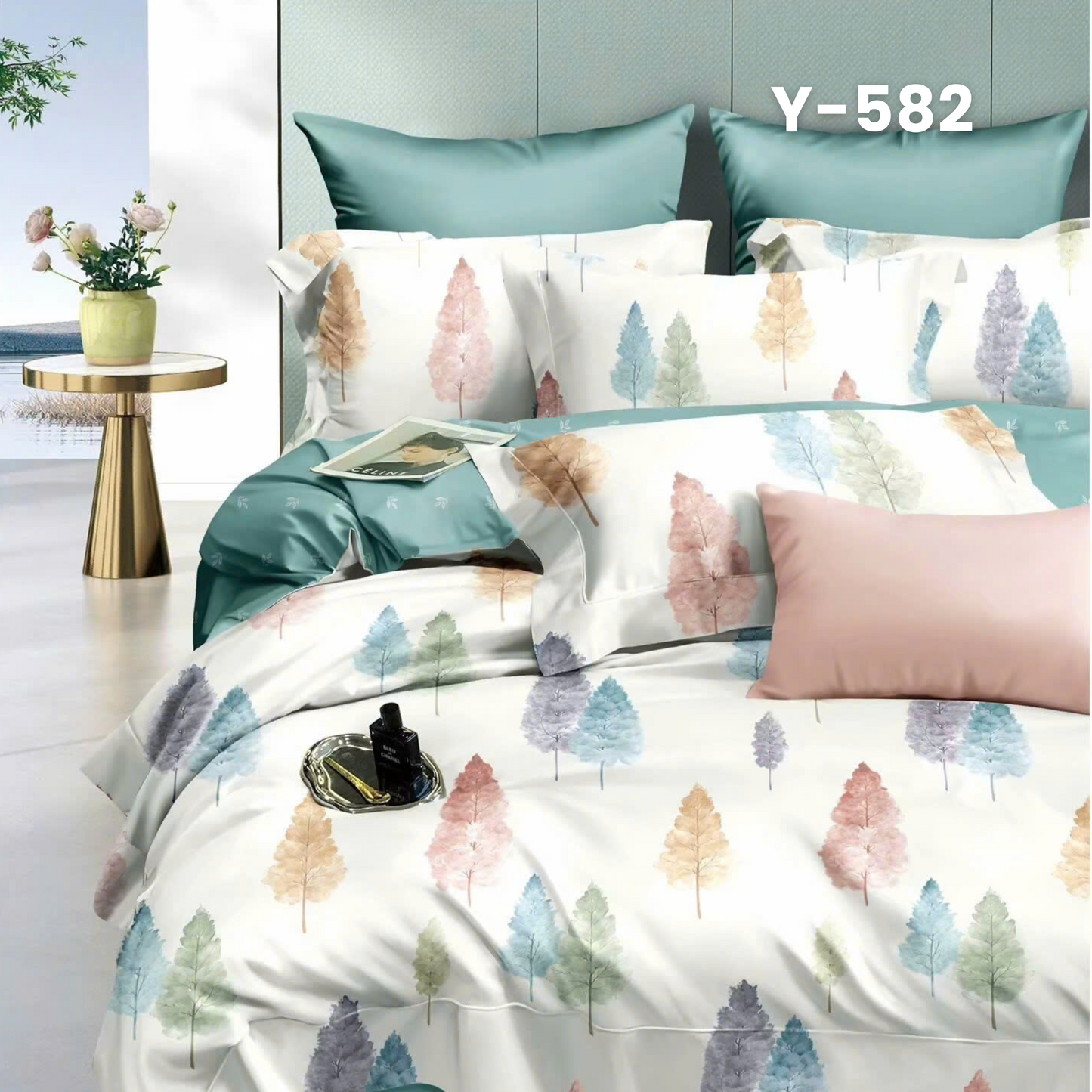 (Pre Order) Bed-in-a-bag set - Cotton-Silk T200