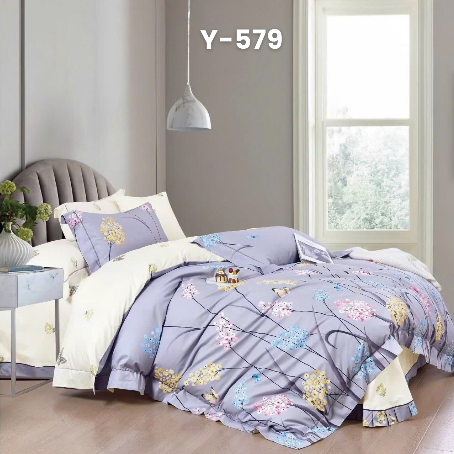 (Pre Order) Bed-in-a-bag set - Cotton-Silk T200