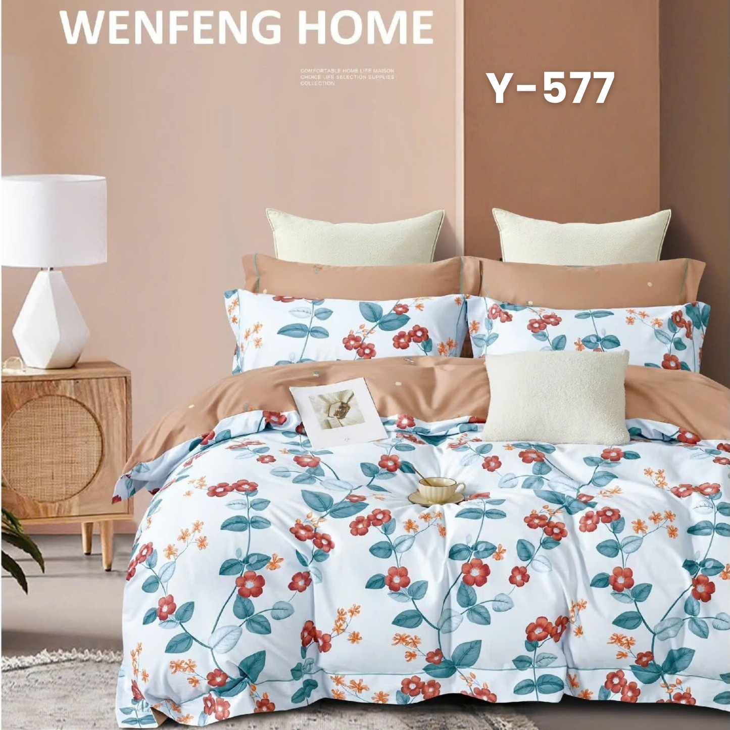 (Pre Order) Bed-in-a-bag set - Cotton-Silk T200