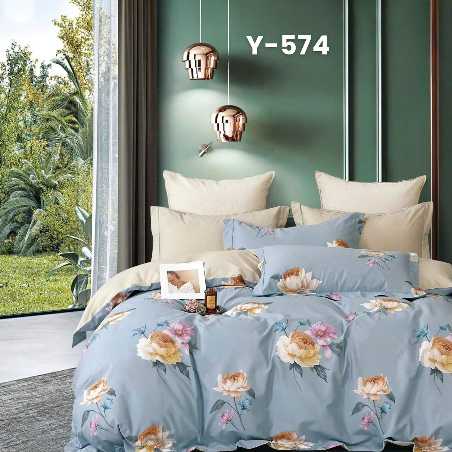 (Pre Order) Bed-in-a-bag set - Cotton-Silk T200