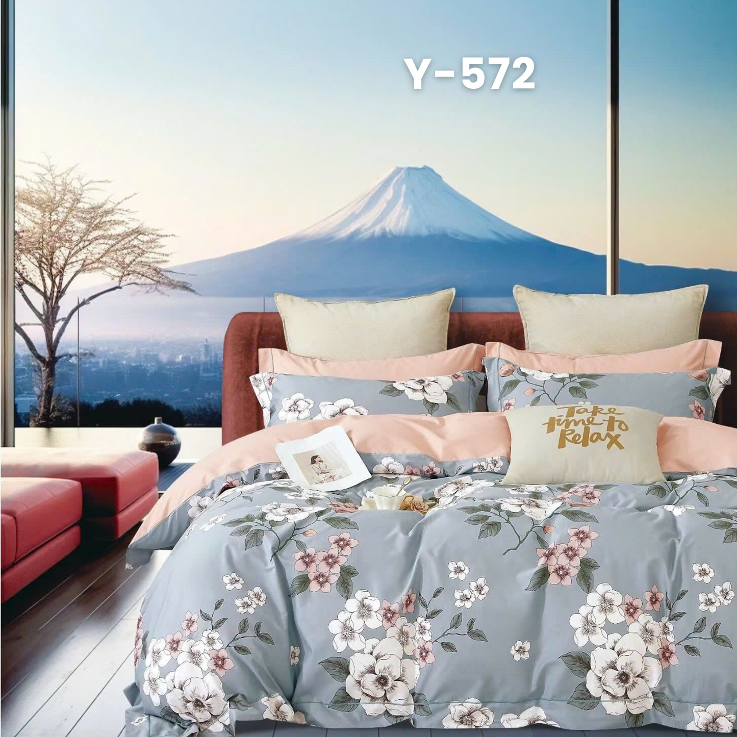 (Pre Order) Bed-in-a-bag set - Cotton-Silk T200
