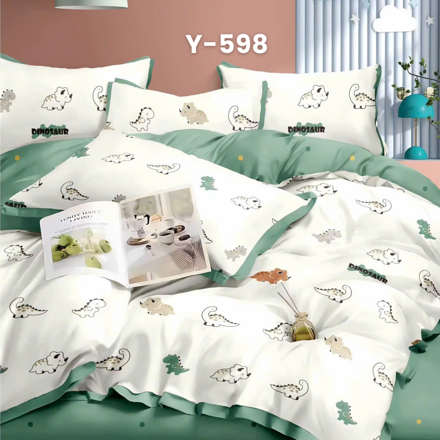 (Pre Order) Bed-in-a-bag set - Cotton-Silk T200