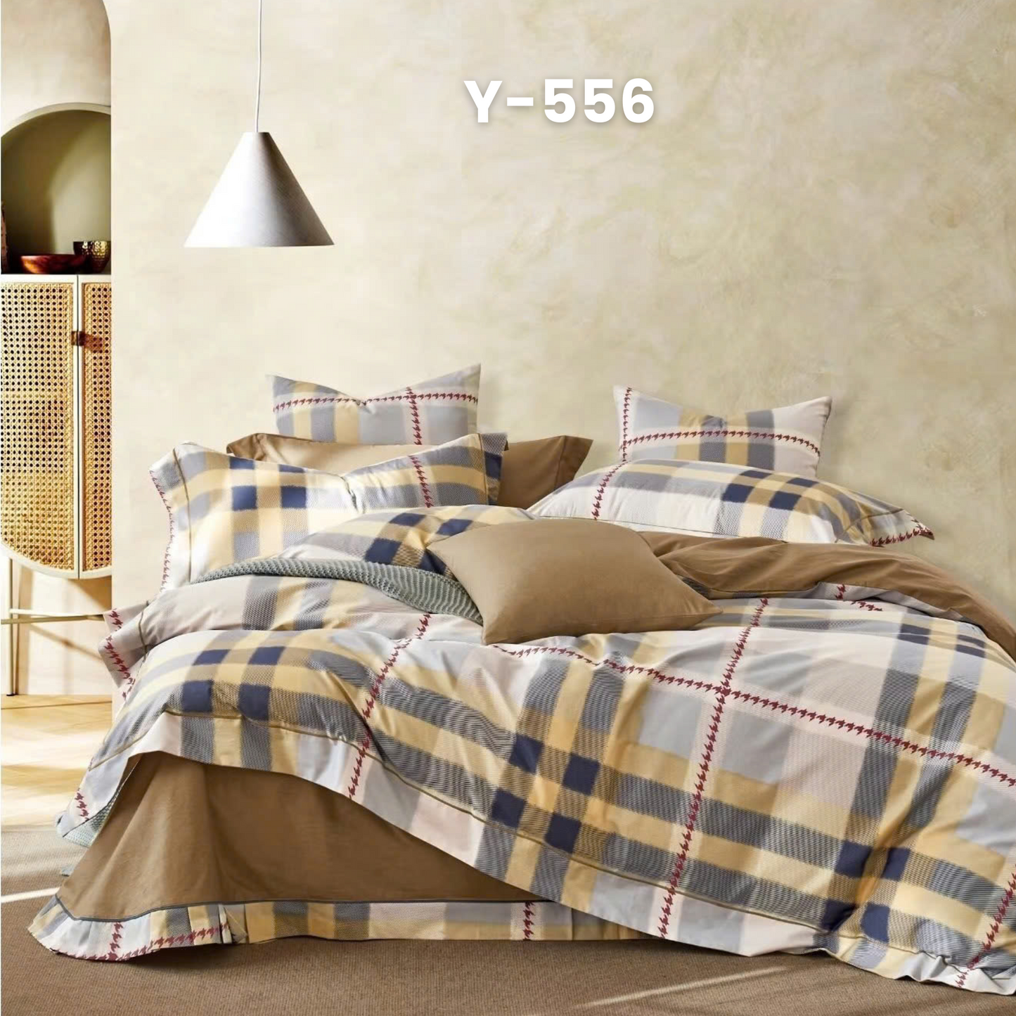 (Pre Order) Bed-in-a-bag set - Cotton-Silk T200