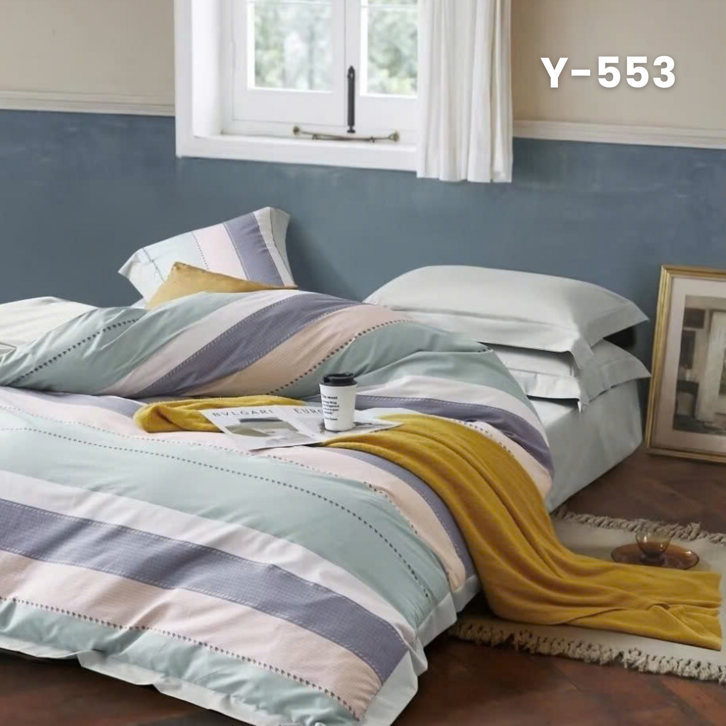 (Pre Order) Bed-in-a-bag set - Cotton-Silk T200