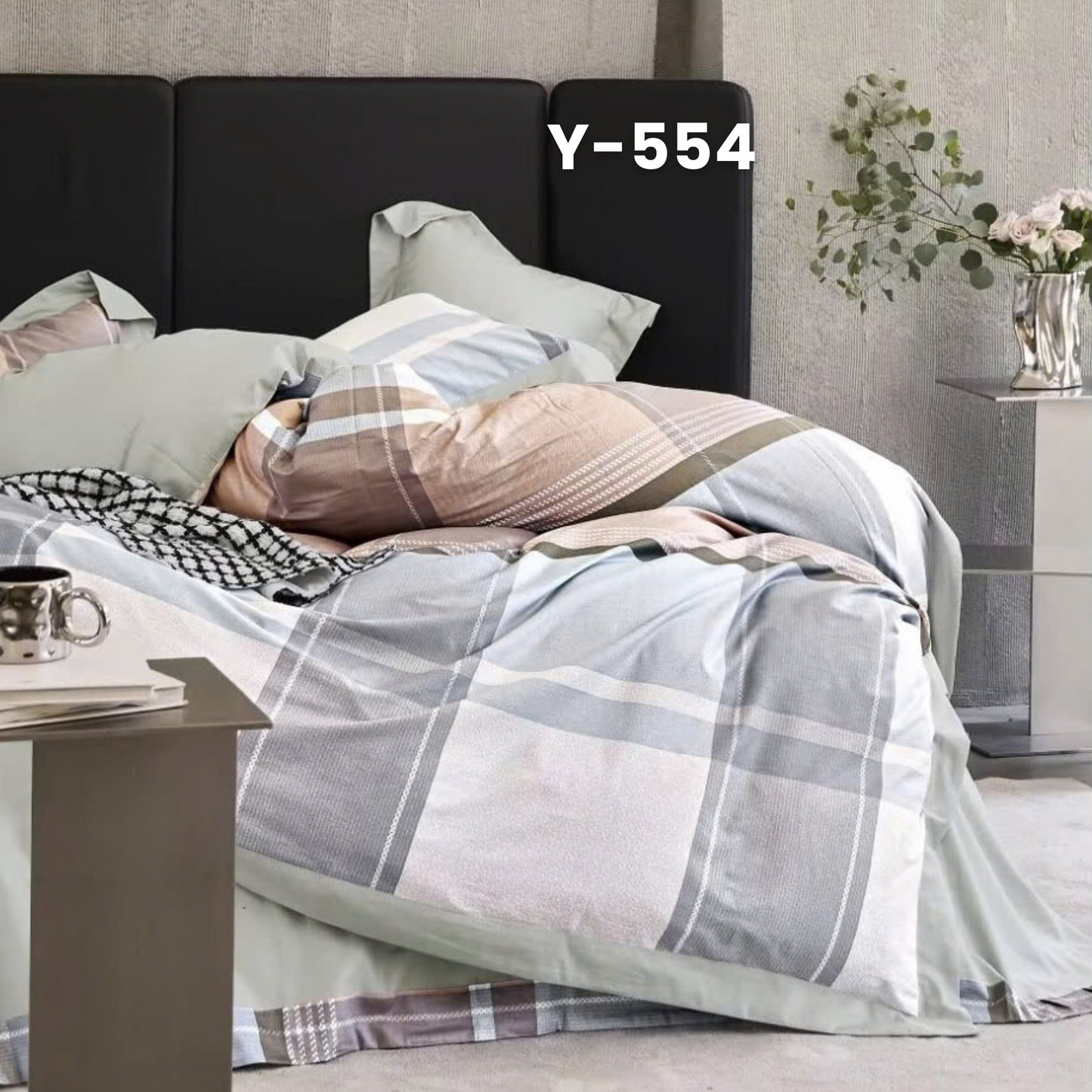 (Pre Order) Bed-in-a-bag set - Cotton-Silk T200
