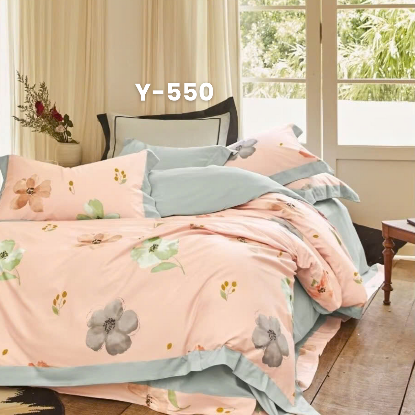 (Pre Order) Bed-in-a-bag set - Cotton-Silk T200
