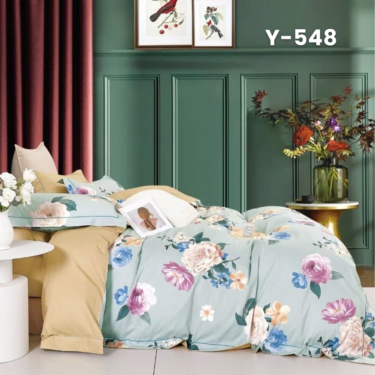 (Pre Order) Bed-in-a-bag set - Cotton-Silk T200