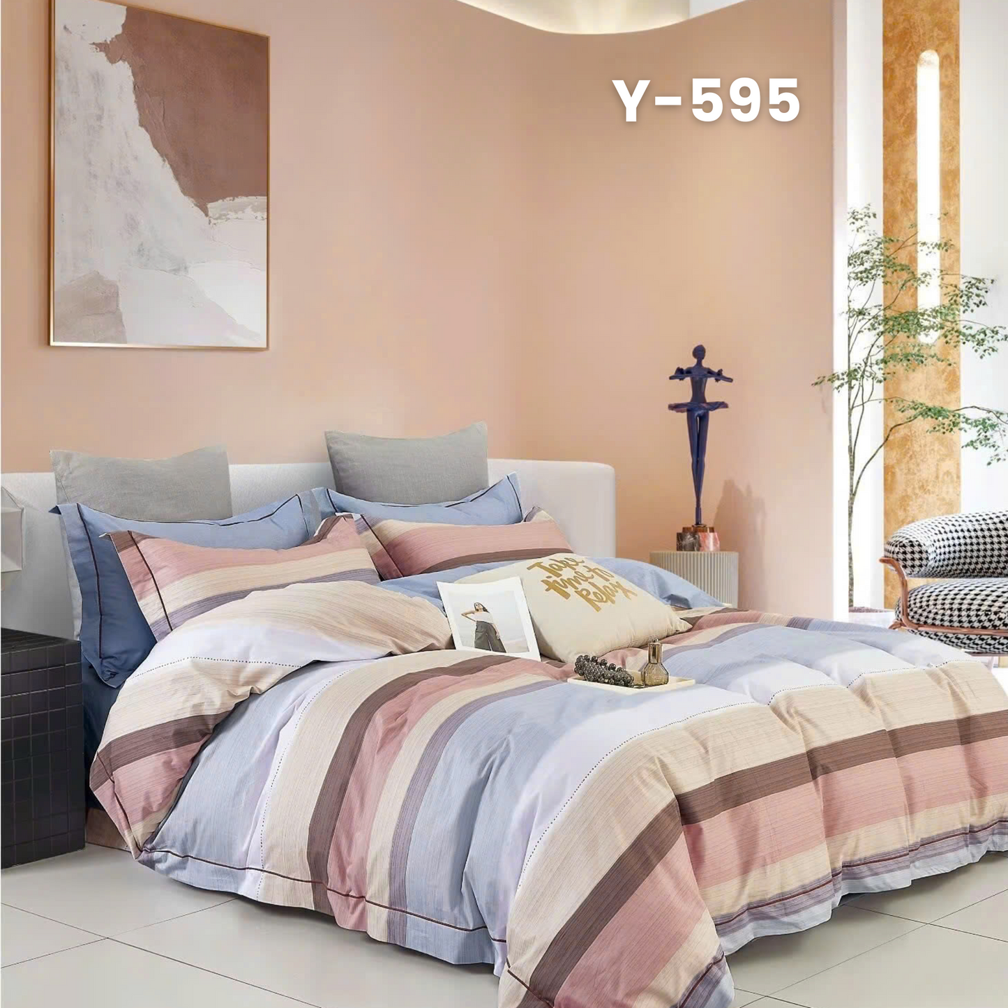 (Pre Order) Bed-in-a-bag set - Cotton-Silk T200