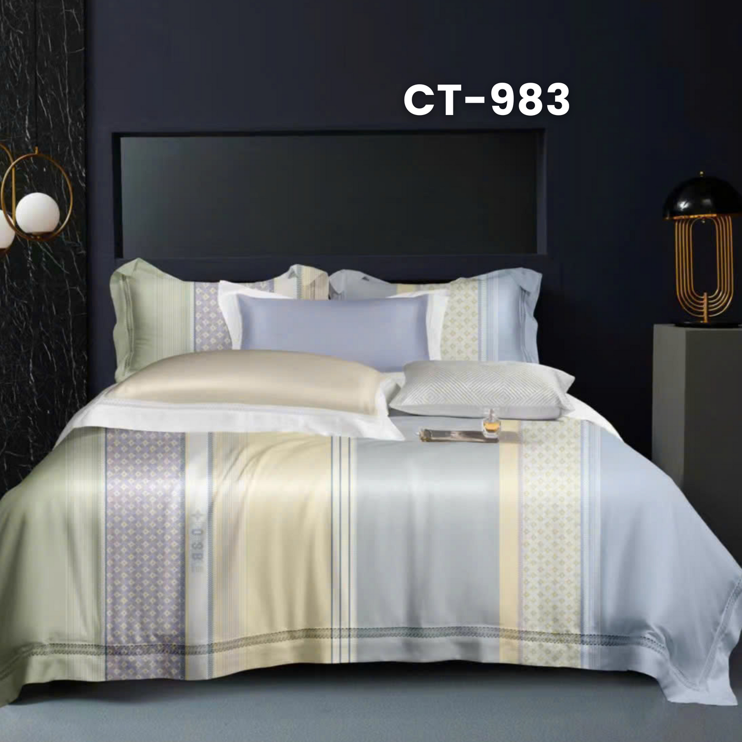 Bộ chăn ga gối đầy đủ 11 món (Cao cấp)