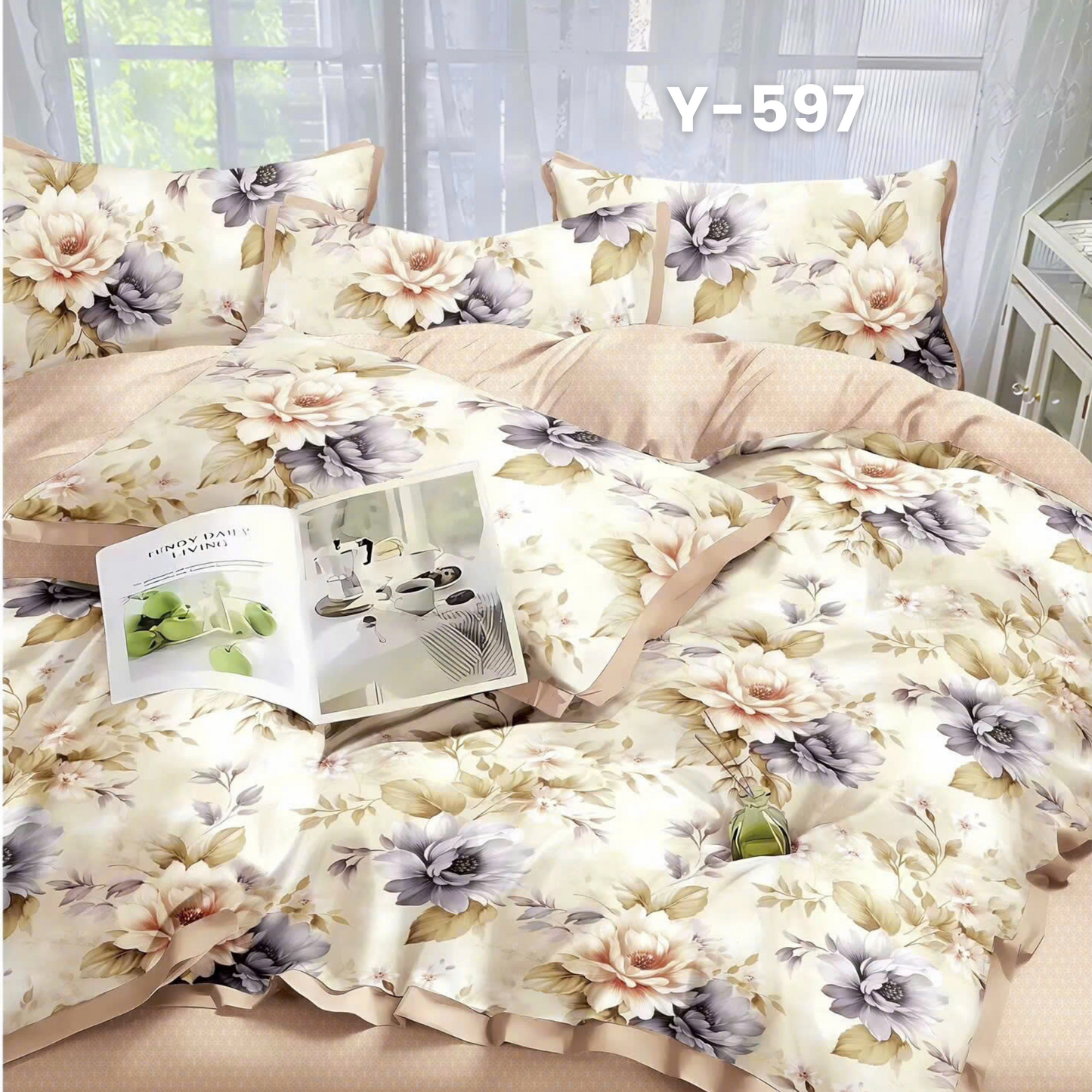 (Pre Order) Bed-in-a-bag set - Cotton-Silk T200
