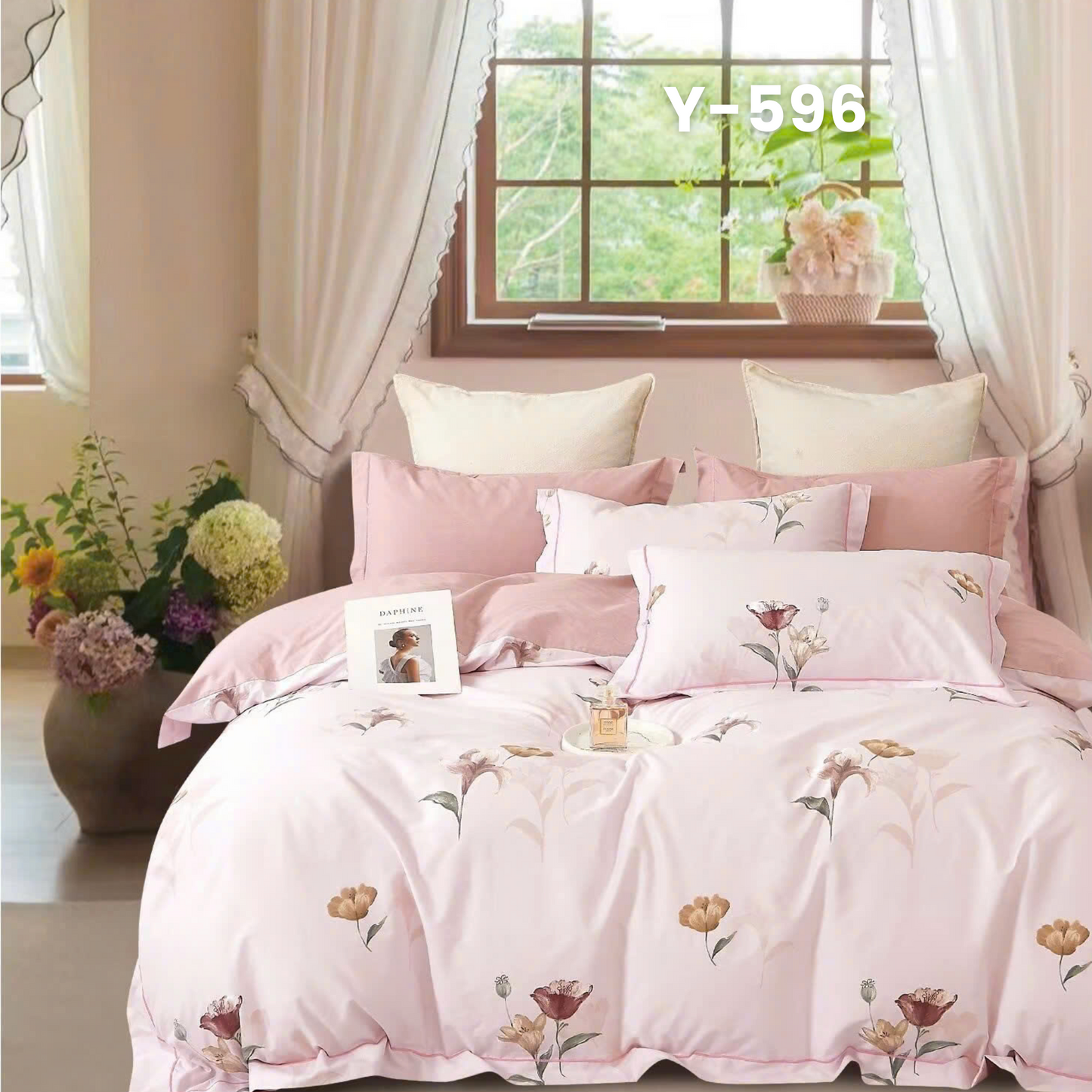 (Pre Order) Bed-in-a-bag set - Cotton-Silk T200