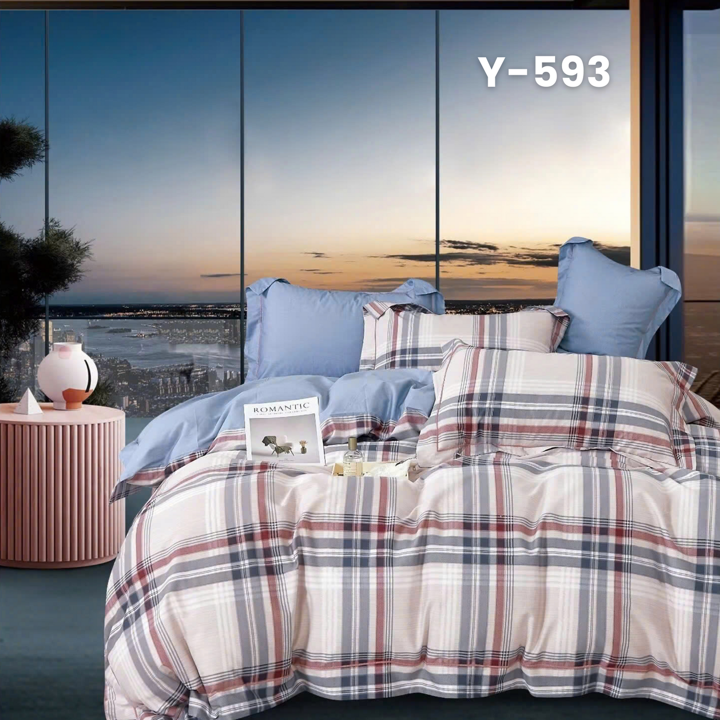 (Pre Order) Bed-in-a-bag set - Cotton-Silk T200