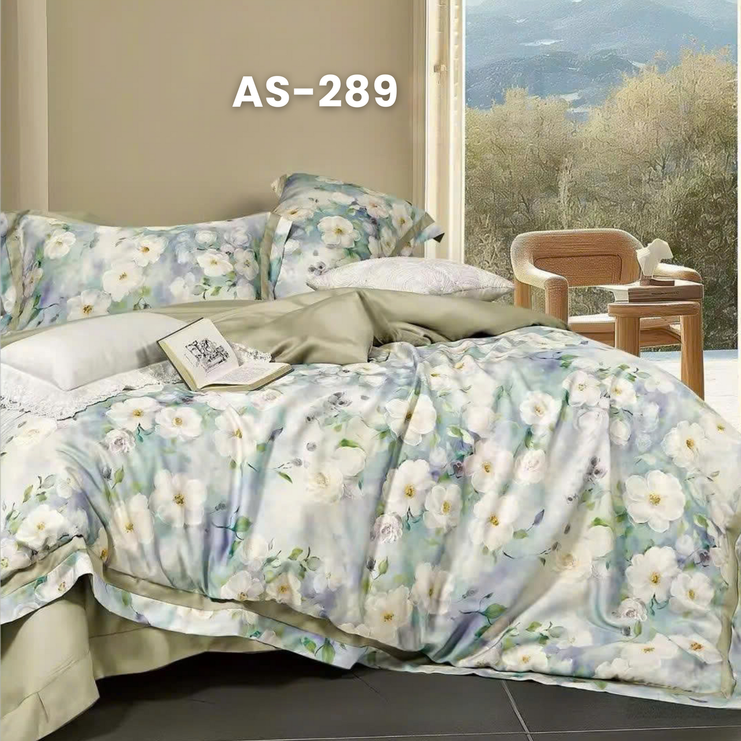 (Pre Order) Bed-in-a-bag set - 100% Cotton - AS Color