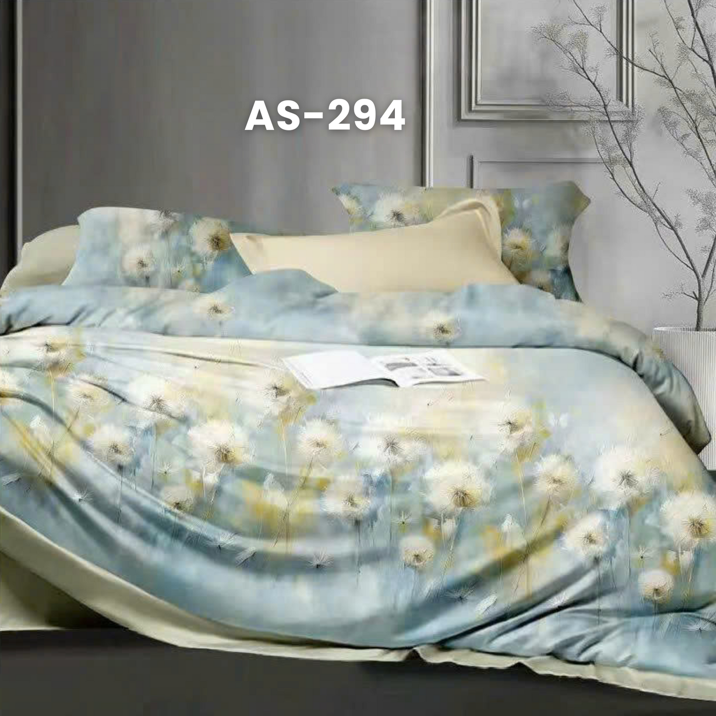 (Pre Order) Bed-in-a-bag set - 100% Cotton - AS Color