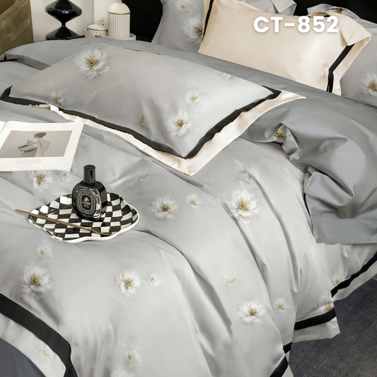 1 vỏ chăn, 1 drap bọc và 2 vỏ gối BỘ ga trải giường