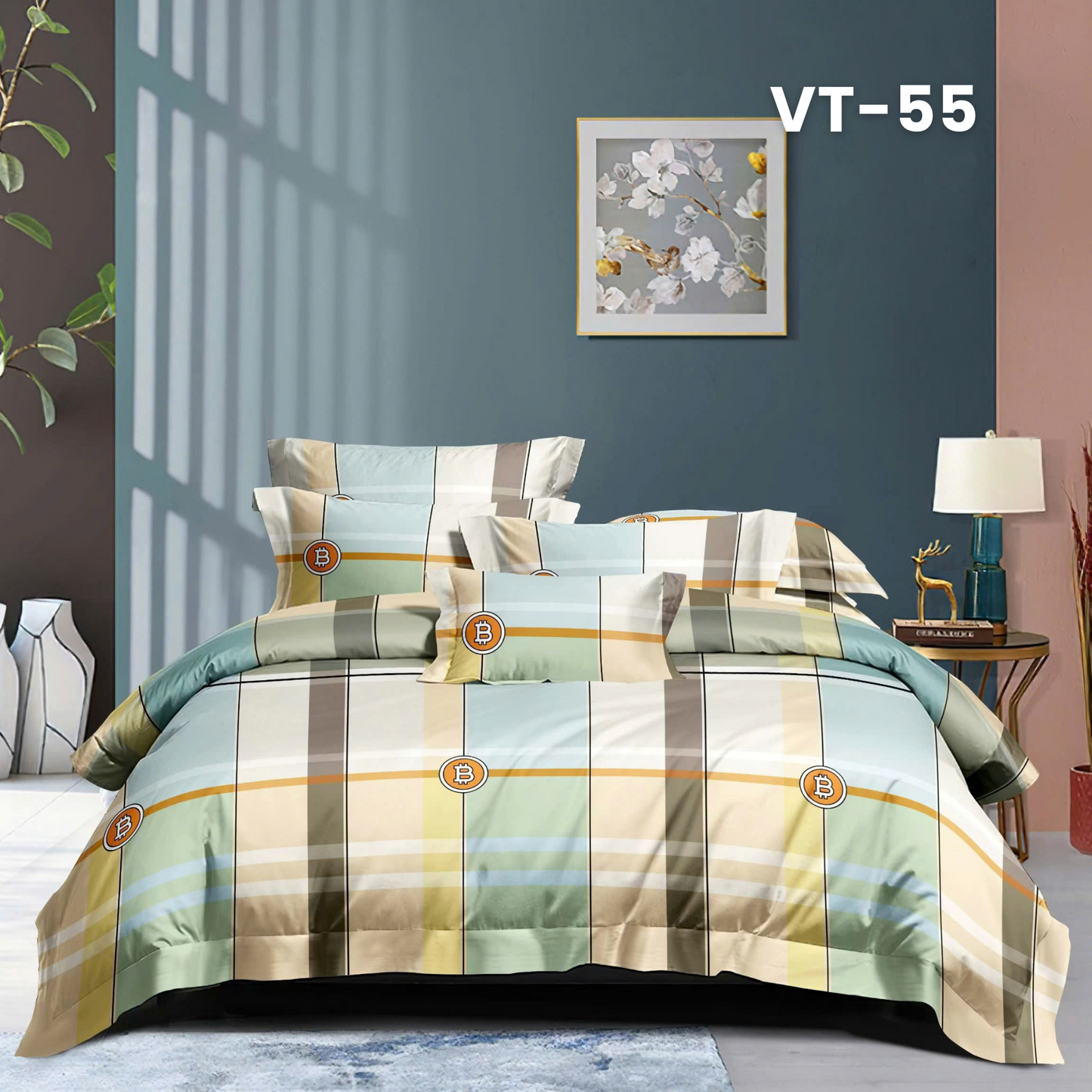 (Pre Order) 11-Piece Full Bedding Set - Tencel Polyester