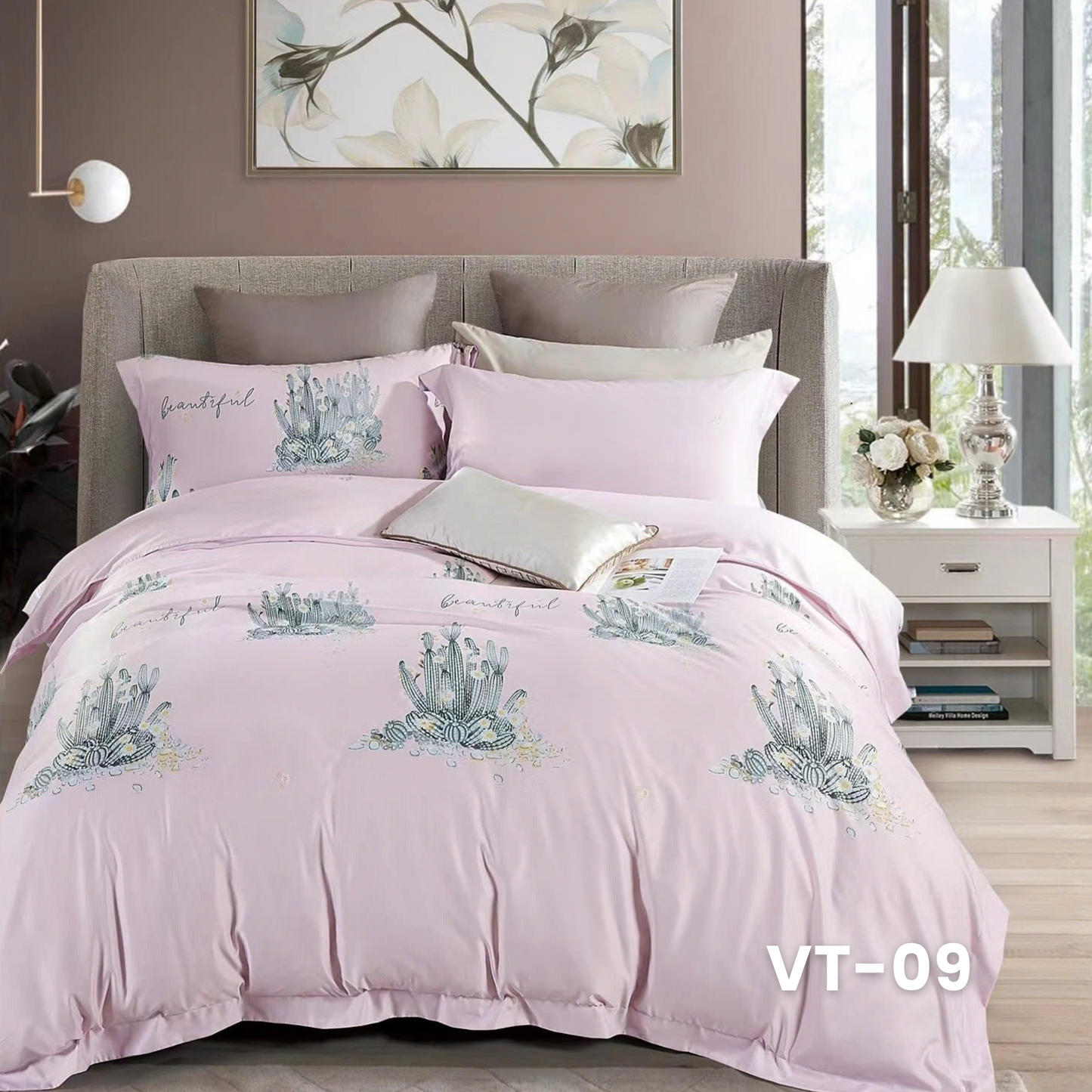 (Pre Order) 11-Piece Full Bedding Set - Tencel Polyester
