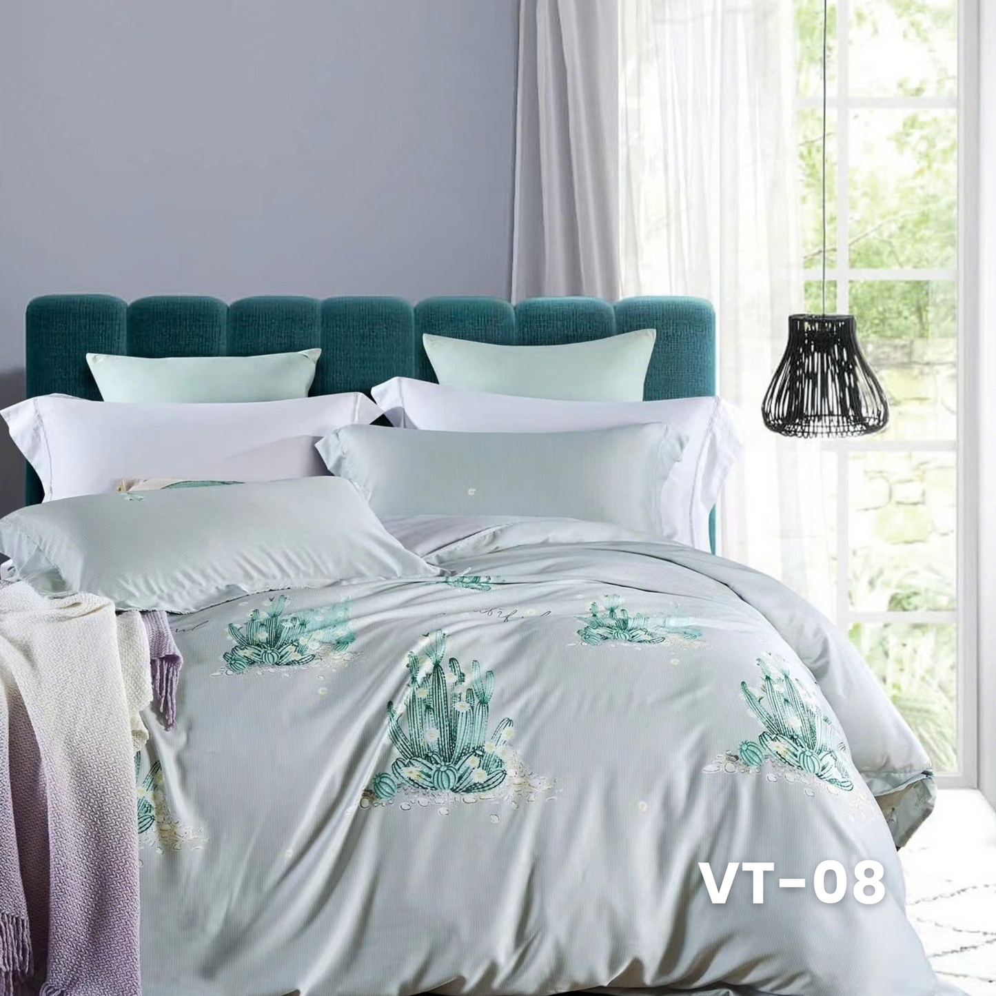(Pre Order) 11-Piece Full Bedding Set - Tencel Polyester