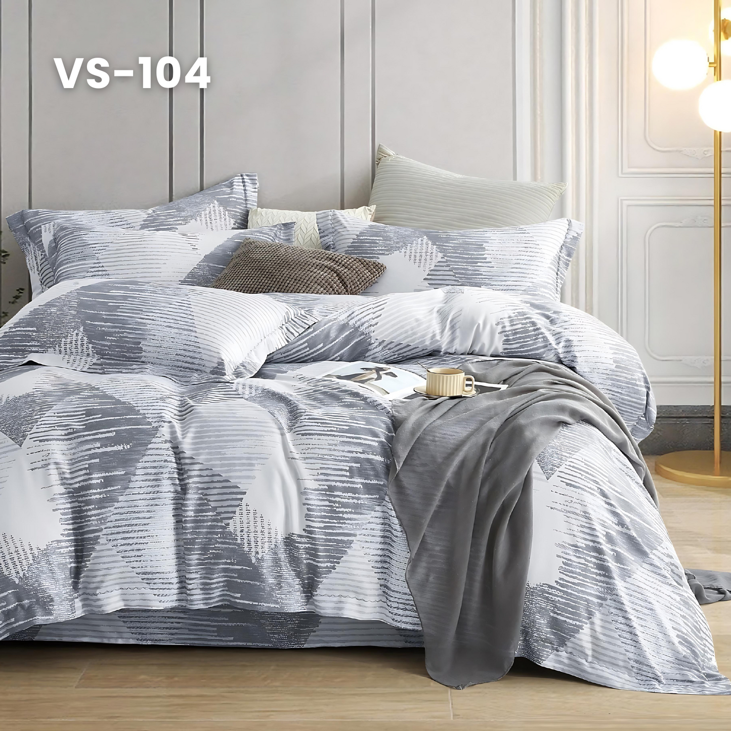 (Pre Order) Tencel Microfiber Basic Set - 1 Duvet cover, 1 Fitted sheet and 2 Pillow cases