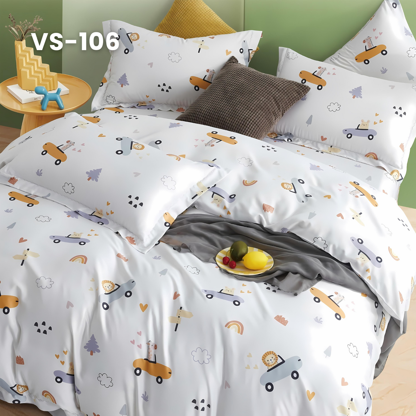 (Pre Order) Tencel Microfiber Basic Set - 1 Duvet cover, 1 Fitted sheet and 2 Pillow cases
