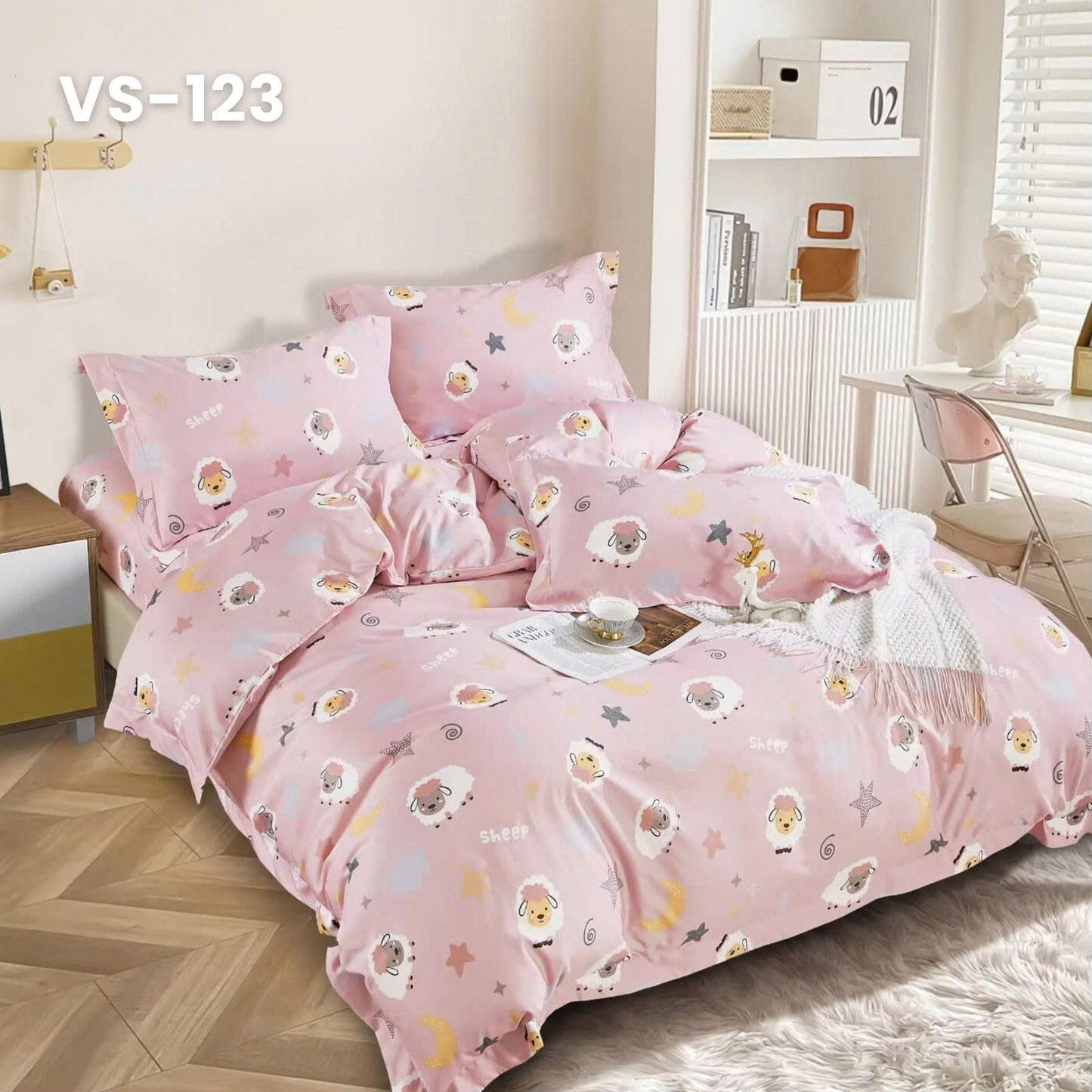 (Pre Order) Tencel Microfiber Basic Set - 1 Duvet cover, 1 Fitted sheet and 2 Pillow cases