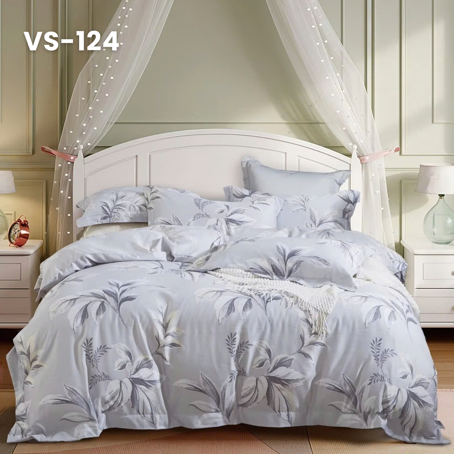 (Pre Order) Tencel Microfiber Basic Set - 1 Duvet cover, 1 Fitted sheet and 2 Pillow cases