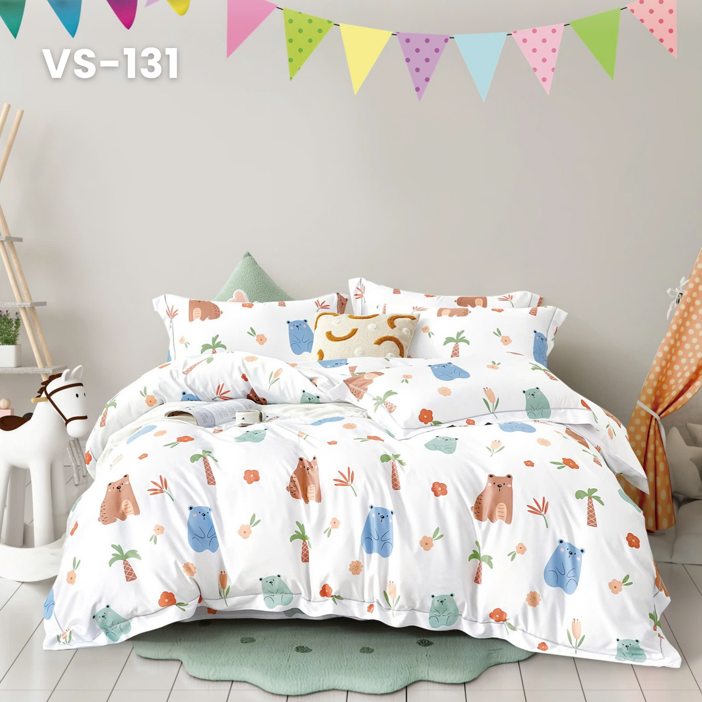 (Pre Order) Tencel Microfiber Basic Set - 1 Duvet cover, 1 Fitted sheet and 2 Pillow cases