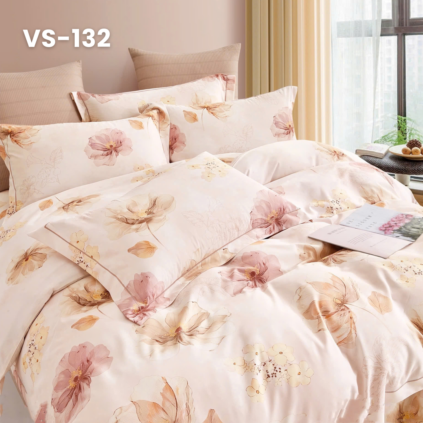 (Pre Order) Tencel Microfiber Basic Set - 1 Duvet cover, 1 Fitted sheet and 2 Pillow cases