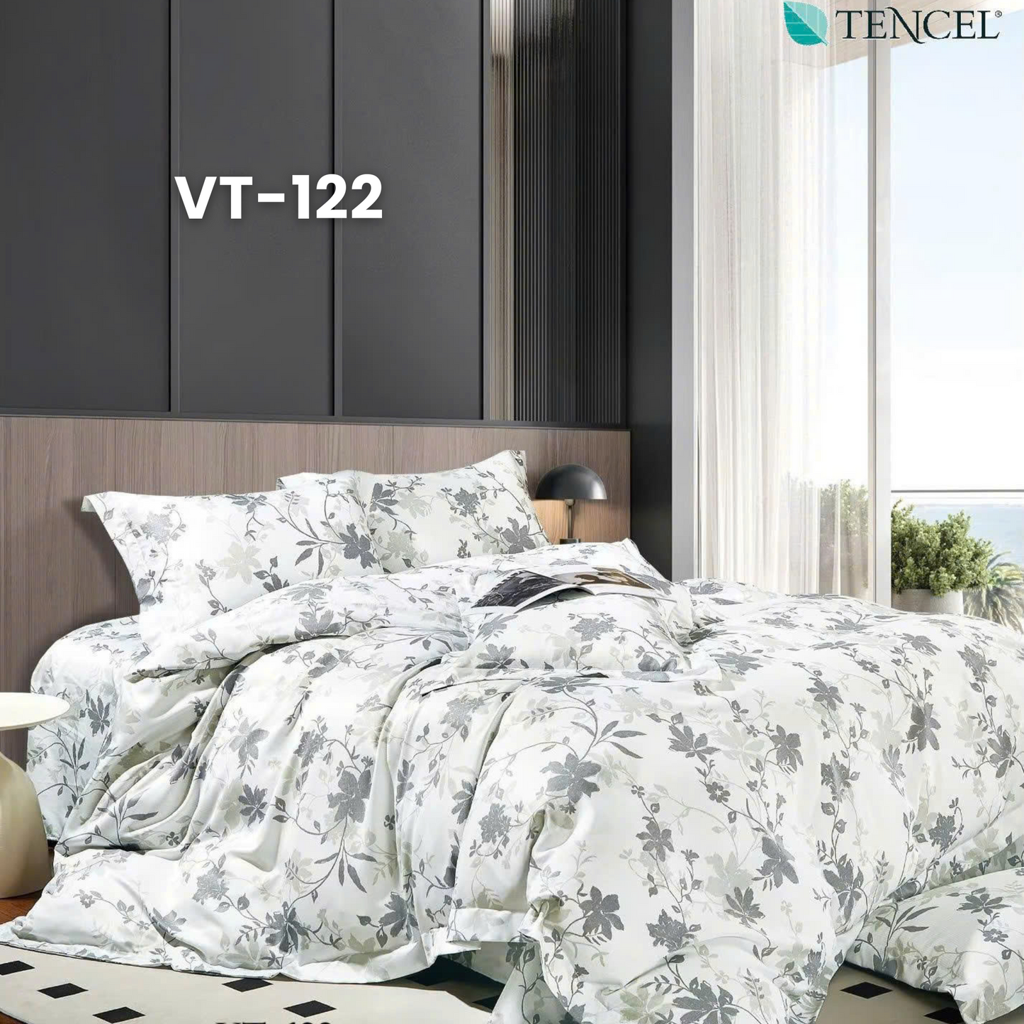 (Pre Order) 11-Piece Full Bedding Set - Tencel Polyester