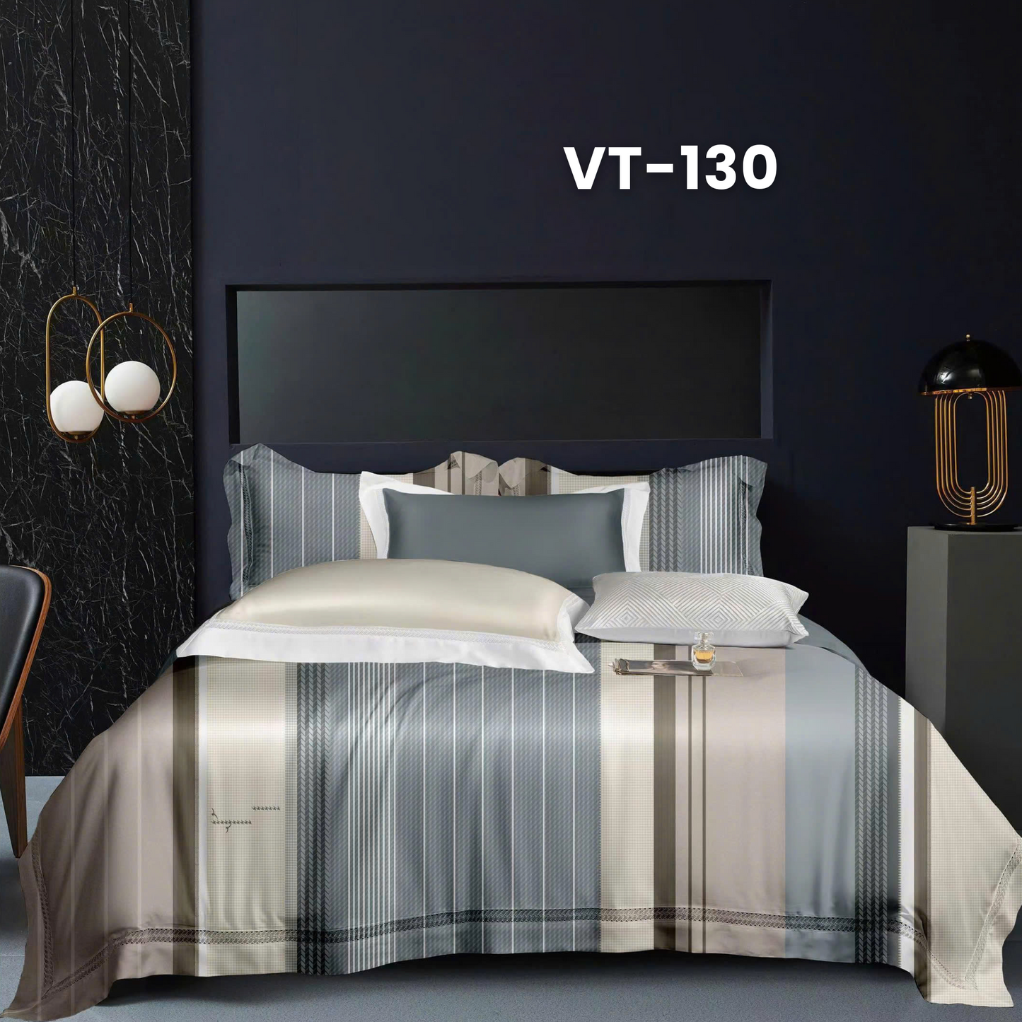 (Pre Order) 11-Piece Full Bedding Set - Tencel Polyester