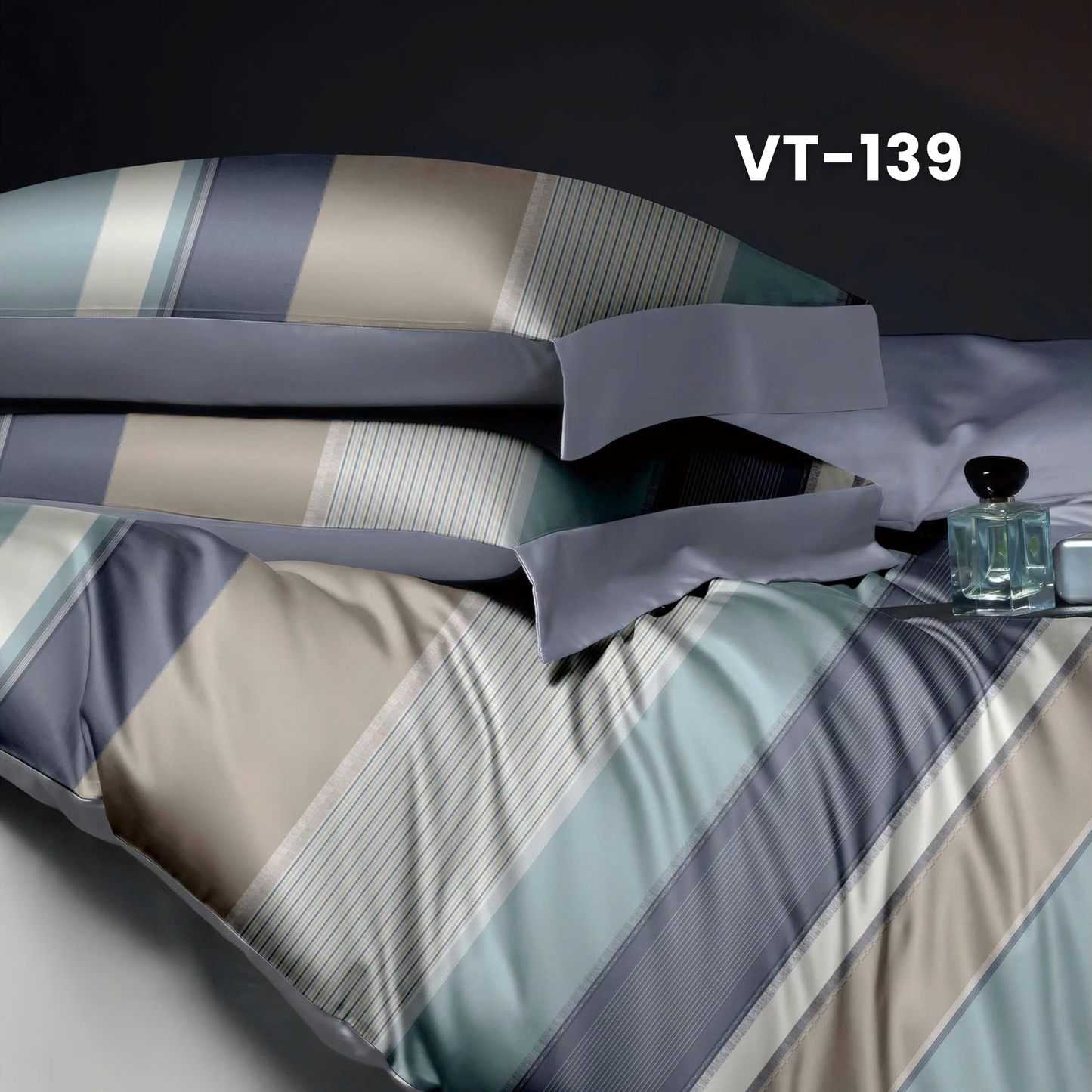 (Pre Order) 11-Piece Full Bedding Set - Tencel Polyester