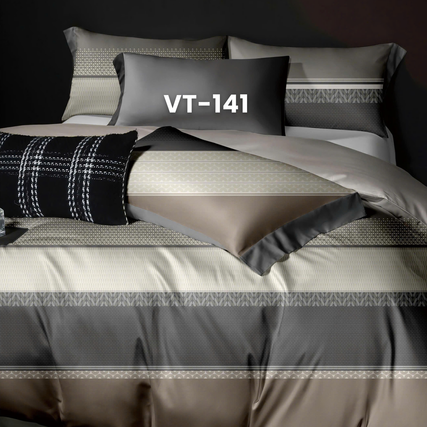 (Pre Order) 11-Piece Full Bedding Set - Tencel Polyester