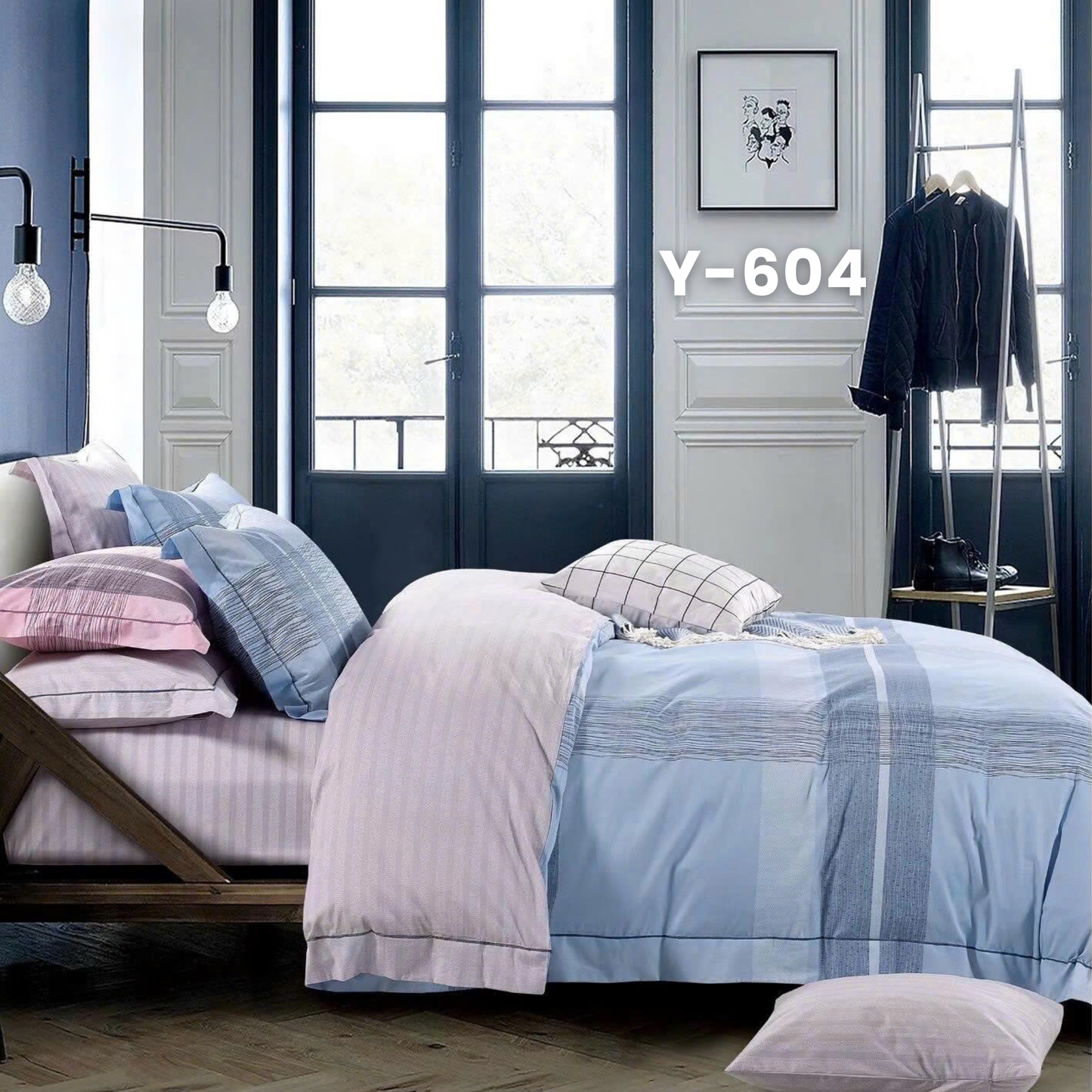 (Pre Order) Bed-in-a-bag set - Cotton-Silk T200