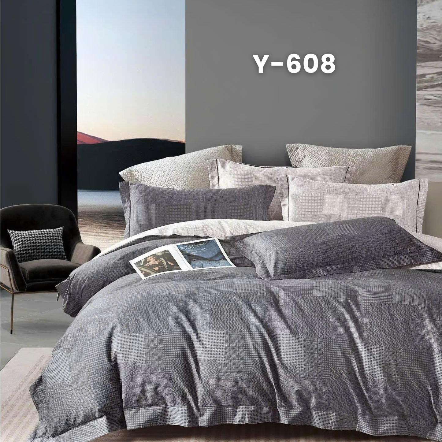 (Pre Order) Bed-in-a-bag set - Cotton-Silk T200