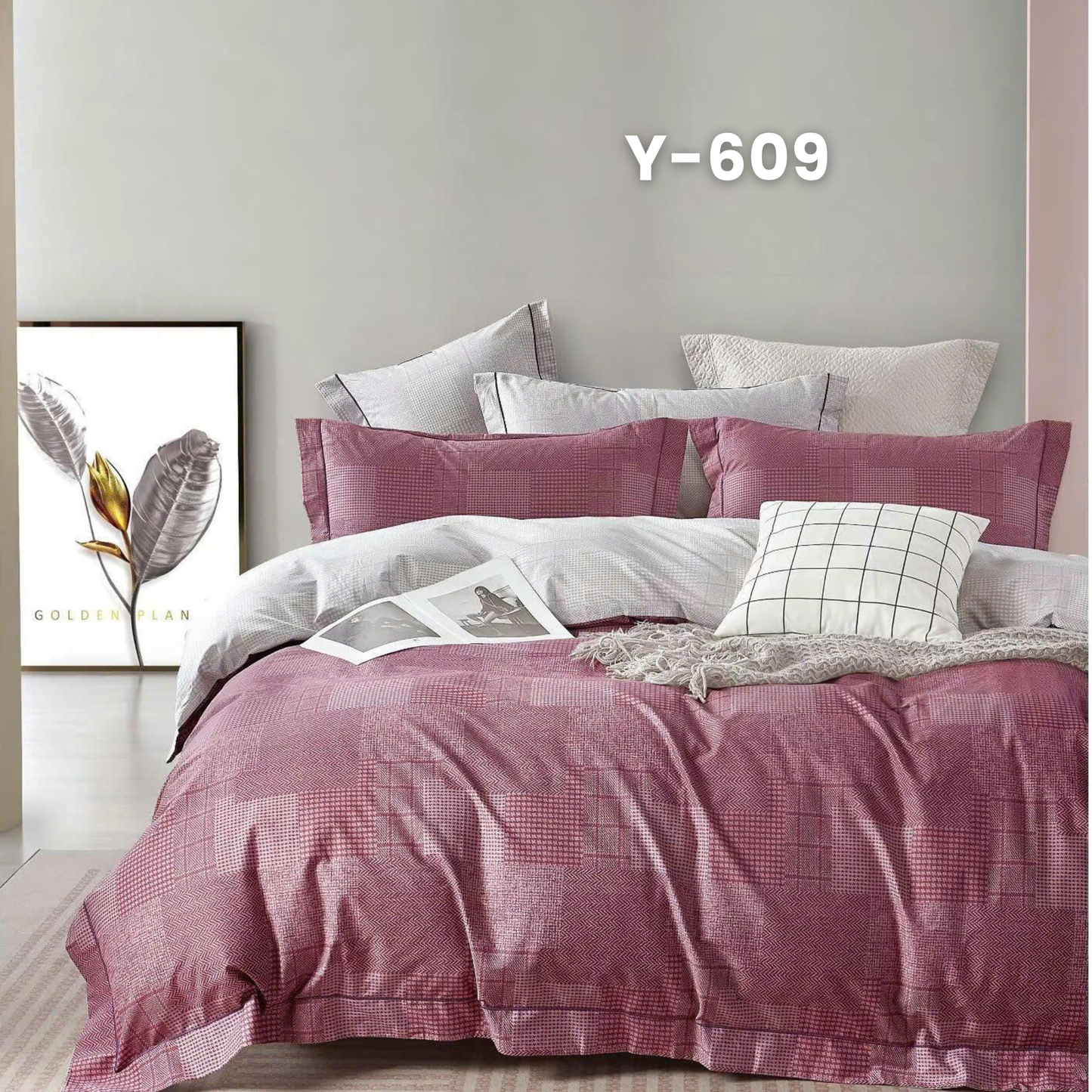 (Pre Order) Bed-in-a-bag set - Cotton-Silk T200