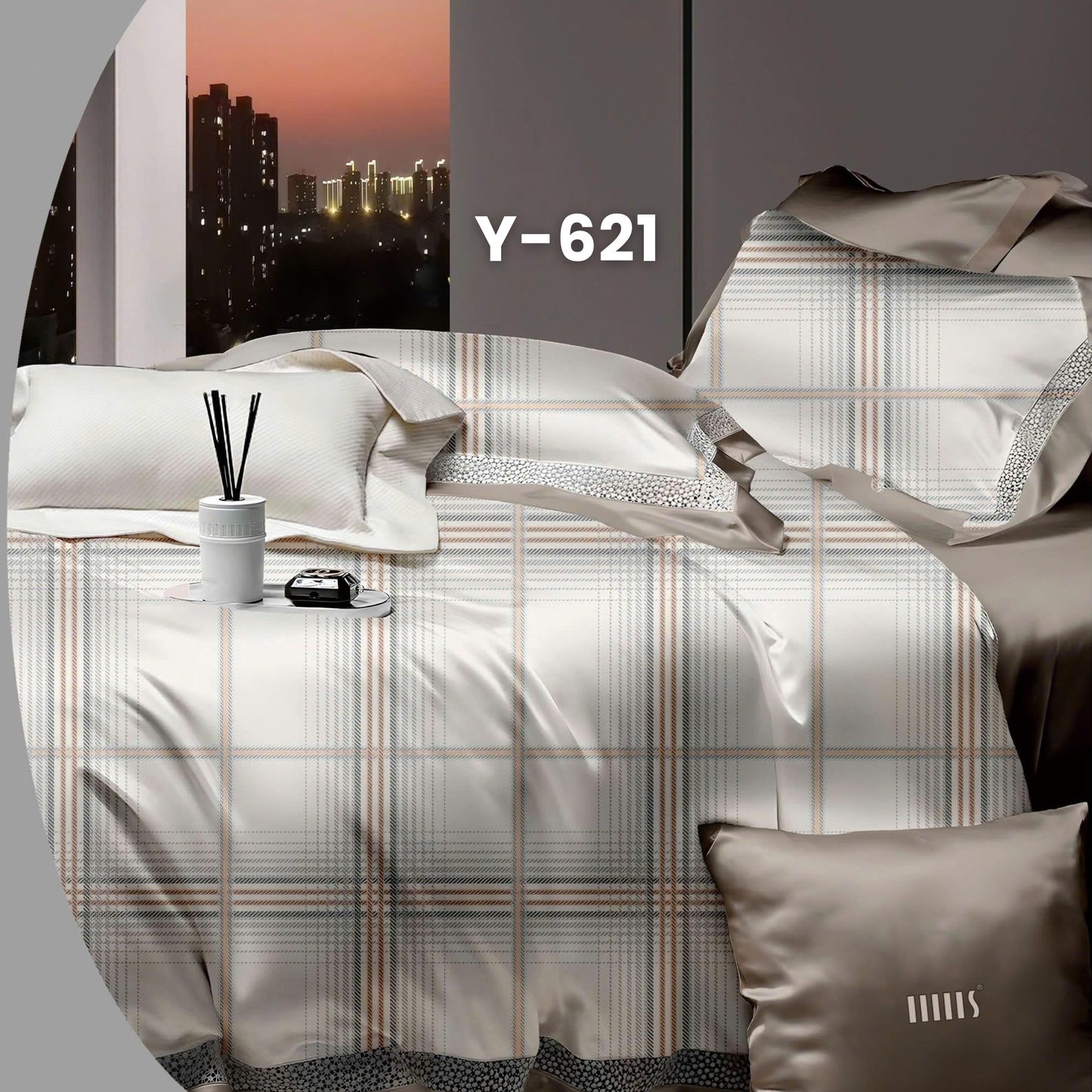 (Pre Order) Bed-in-a-bag set - Cotton-Silk T200