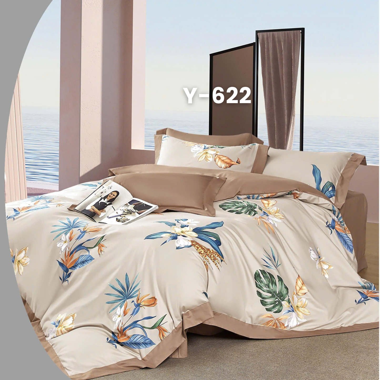 (Pre Order) Bed-in-a-bag set - Cotton-Silk T200