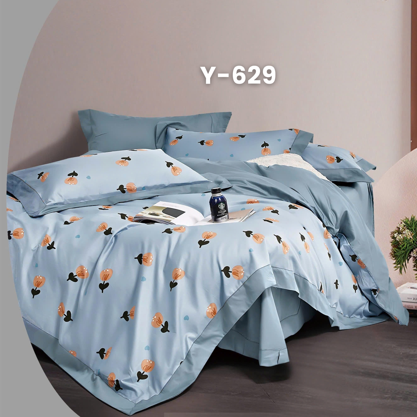 (Pre Order) Bed-in-a-bag set - Cotton-Silk T200
