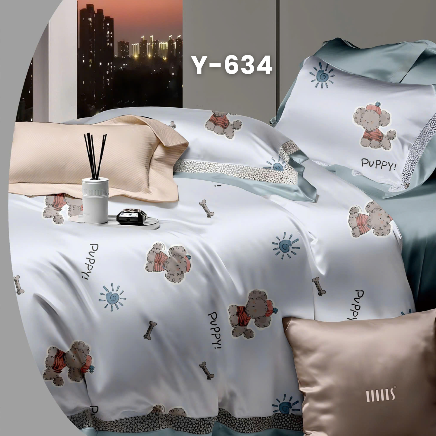 (Pre Order) Bed-in-a-bag set - Cotton-Silk T200