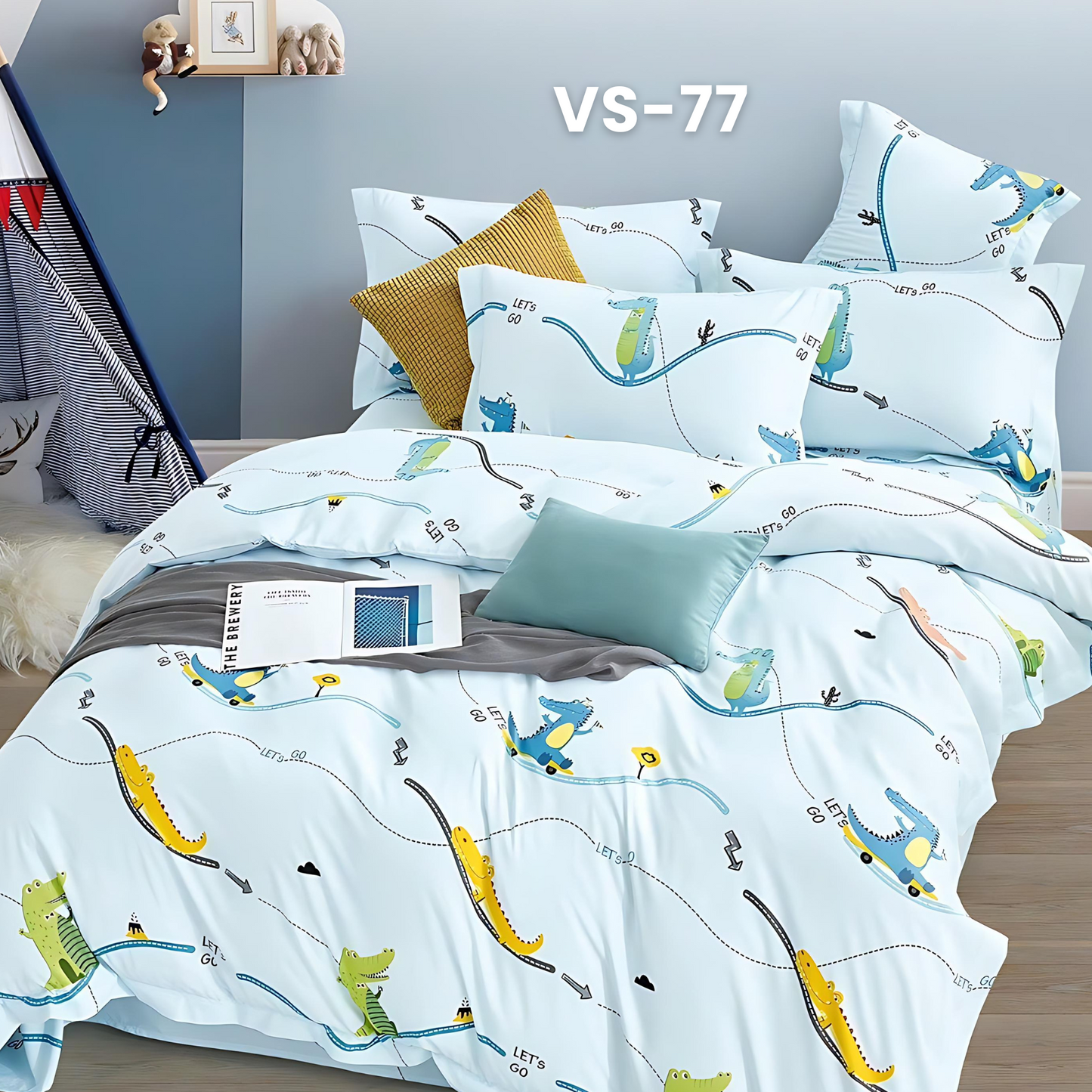 (Pre Order) Tencel Microfiber Basic Set - 1 Duvet cover, 1 Fitted sheet and 2 Pillow cases