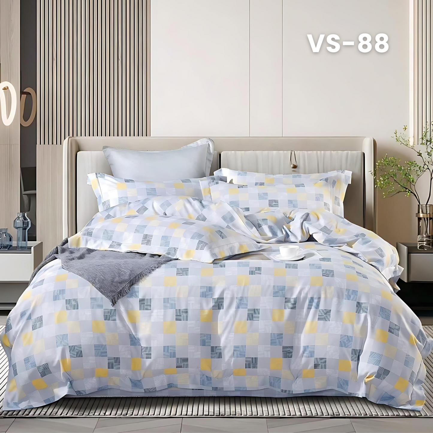 (Pre Order) Tencel Microfiber Basic Set - 1 Duvet cover, 1 Fitted sheet and 2 Pillow cases