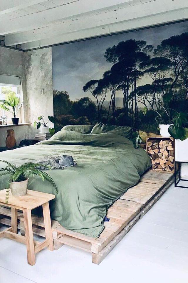 Cotton Basic Set - 1 Duvet cover, 1 Fitted sheet and 2 Pillow cases