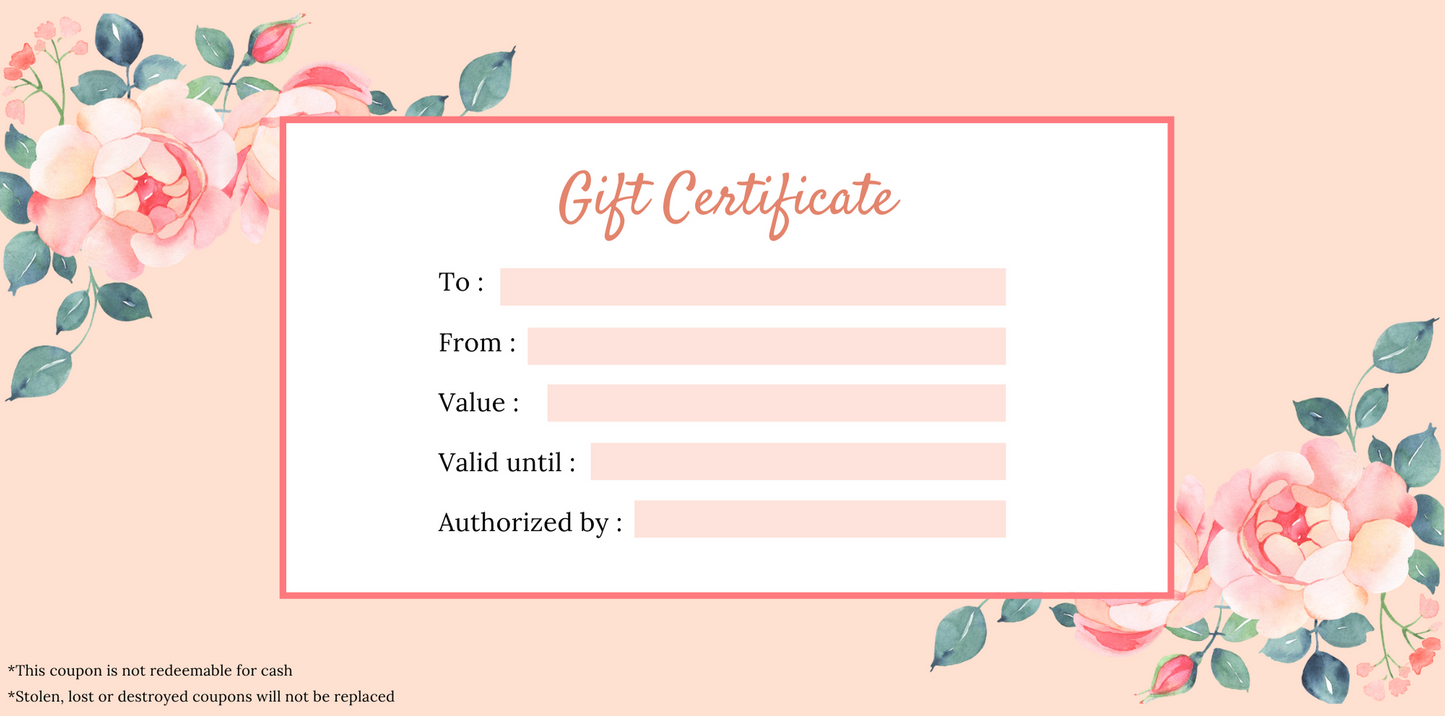 Minh Ha Bedding's Gift Certificate