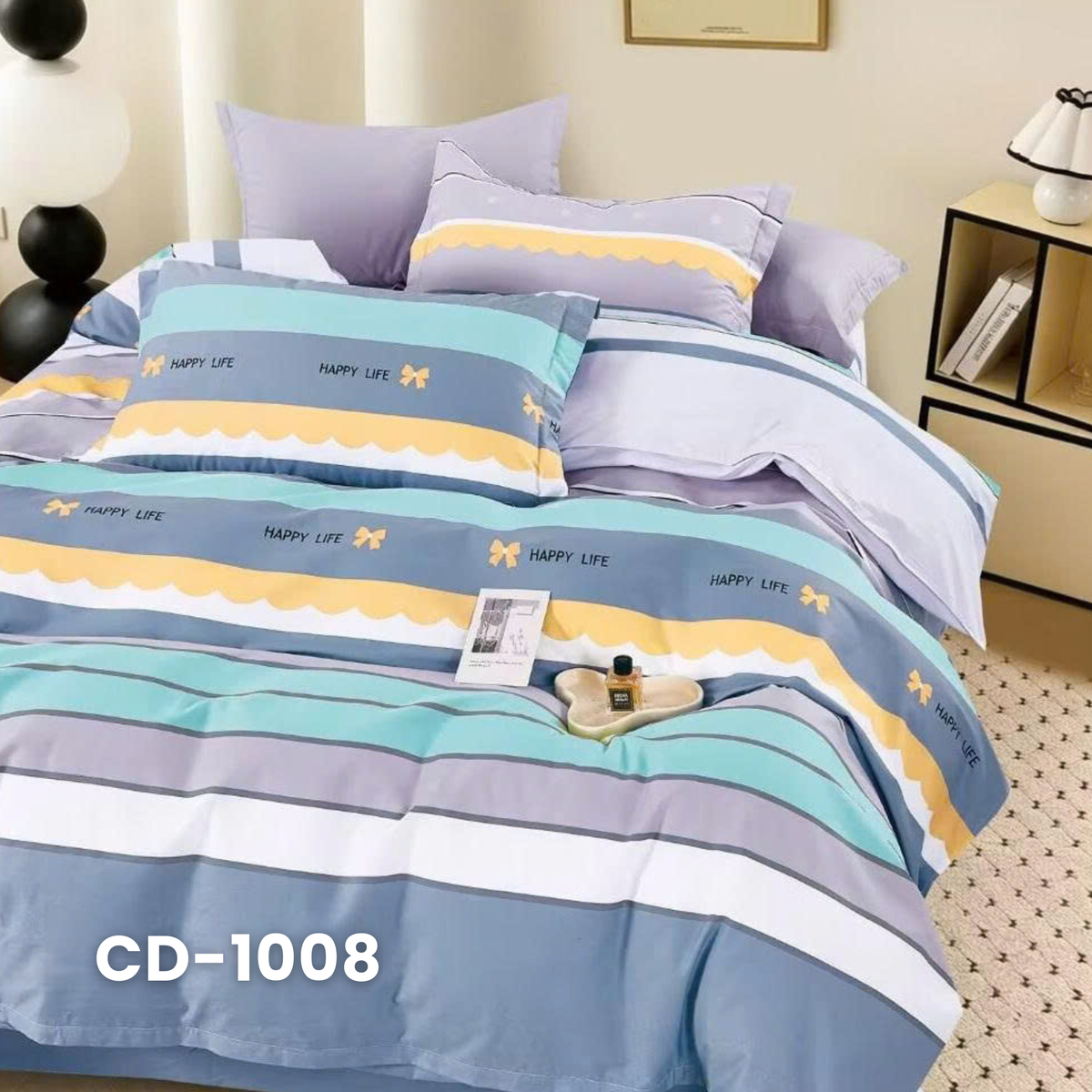 (Pre Order) Bed-in-a-bag set - Cotton-Silk T200