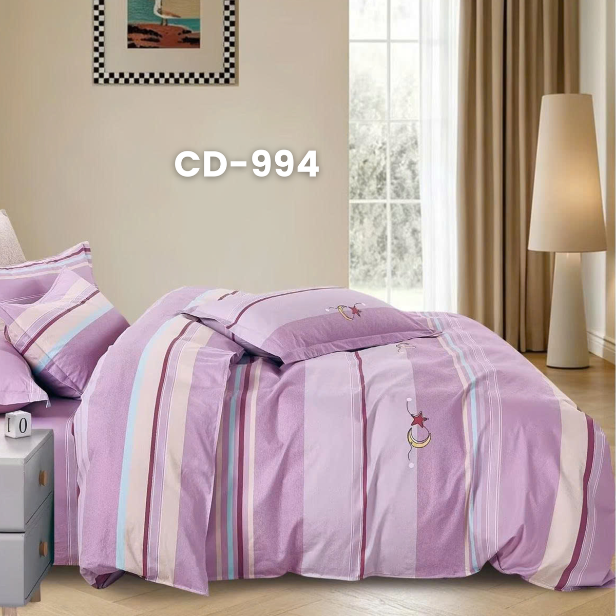 (Pre Order) Bed-in-a-bag set - Cotton-Silk T200