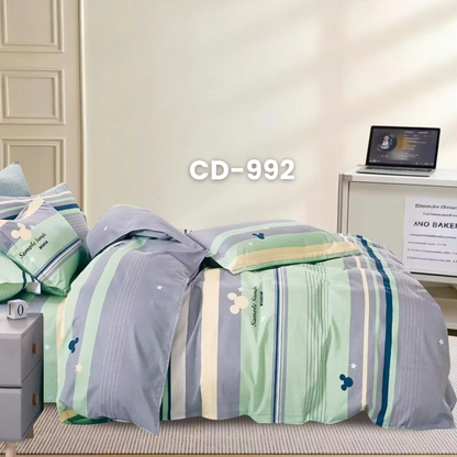 (Pre Order) Bed-in-a-bag set - Cotton-Silk T200