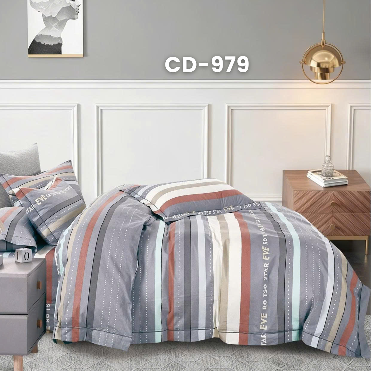 (Pre Order) Bed-in-a-bag set - Cotton-Silk T200