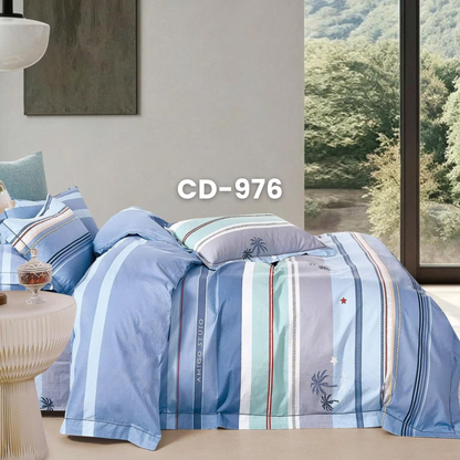 (Pre Order) Bed-in-a-bag set - Cotton-Silk T200